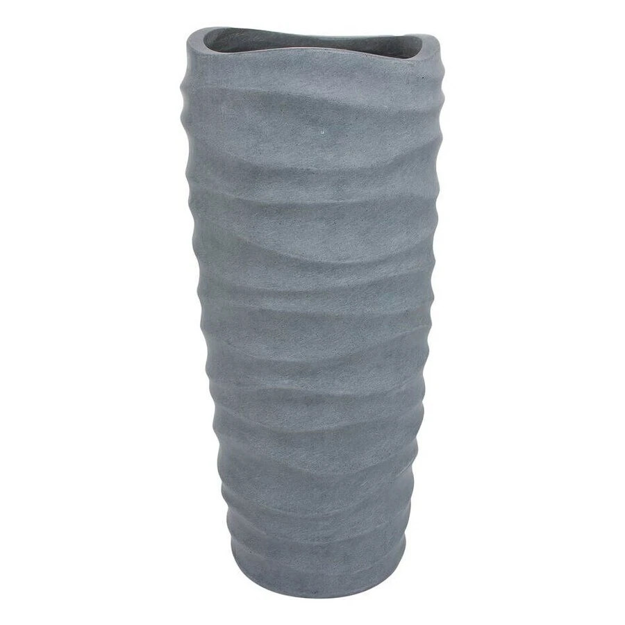 Кашпо Nobilis Marco Pm-grey3 Waves Vase